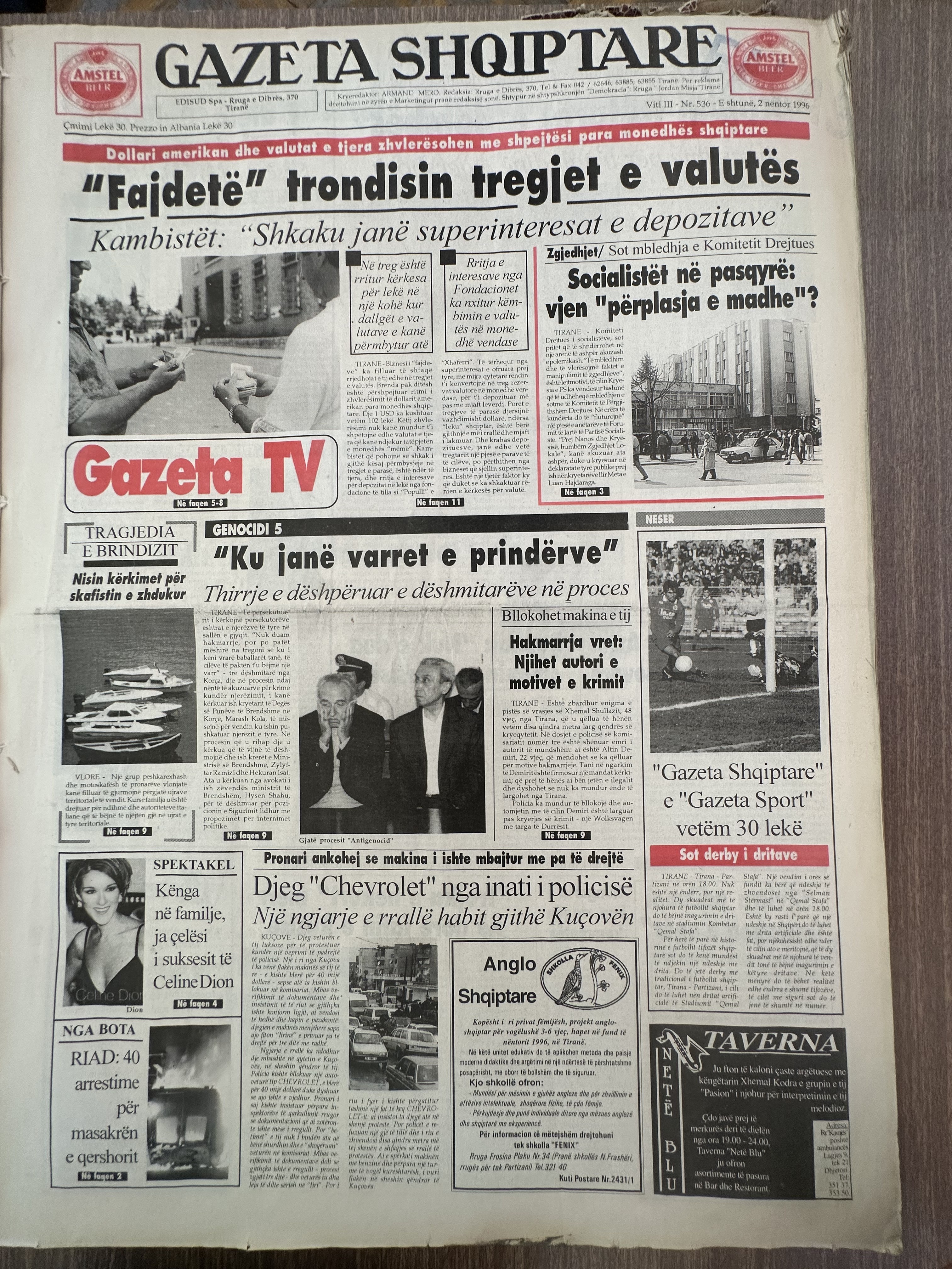 Gazeta Shqiptare 1998-02-02